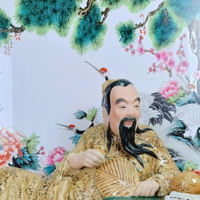 tượng thần trà, tượng gốm sứ trung quốc, tượng trung quốc